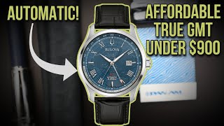 True GMT Under $1000 The BULOVA Wilton Automatic GMT Powered By a Miyota 9000 GMT