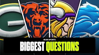 Biggest questions for each team in NFC North ahead of 2026 season 🤔