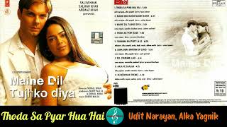 Thoda Sa Pyar Hua Hai/Udit Narayan & Alka Yagnik/Maine Dil Tujhko Diya(2002)/Beautiful Romantic song