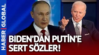 Biden'dan Rusya'ya Şok Tehdit! "Putin'in Katil Olduğuna İnanıyorum"