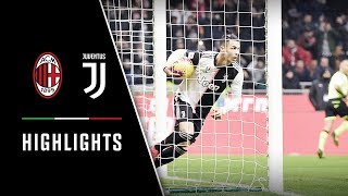 COPPA ITALIA HIGHLIGHTS: Milan vs Juventus - 1-1 - Ronaldo nets away goal