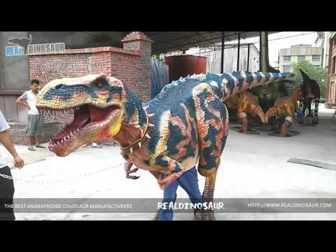 Animatronic suit dorothy the dinosaur mascot costume Animatronic suit dorothy the dinosaur mascot costume