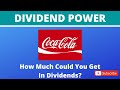 BECOME A DIVIDEND MILLIONAIRE With Coca-Cola (KO)! | How Much Could You Get In Dividends?