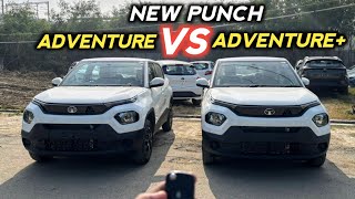 NEW Tata Punch Adventure CNG Vs Adventure Rhythm CNG 2025