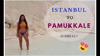 Cotton Castle In Pamukkale | MUST VISIT LOCATION IN TURKEY | Thermal Pools \u0026 Entrance Fees - Vlog