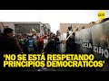 Marcha a favor de Pedro Castillo: “No se respeta principios democráticos, no se respeta los votos”