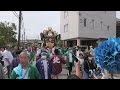 【4k】播州の祭り 湊神社 国恩祭 宮入道中 2023年5月5日