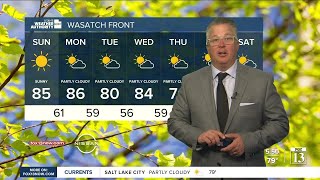 Utah's Weather Authority | Warm for most of next week - Saturday, May 14 evening forecast