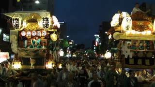 巡行叩合い　関東一の祇園　熊谷うちわ祭2016　２日目　00249