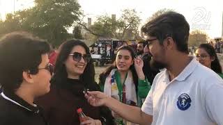 Karachi Kings & Peshawar Zalmi Fans Before The Match | Fan Reactions | PSL 8 | DN Sport