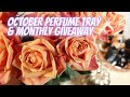 GIVEAWAY!!! | OCTOBER PERFUME TRAY | LARGE PERFUME COLLECTION & MASSIVE DECLUTTER | Laura Sparkles ✨