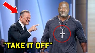 Liberal TV Host Mocks Big Shaq’s Necklace – His Response is UNBELIEVABLE!