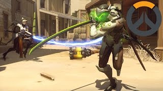 Que partida suada de Genji - Overwatch #124