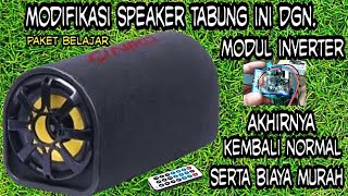 @Modifikasi perbaikan speaker tabung merek NIKO GL-5 mati total