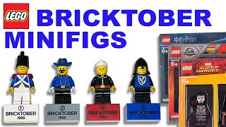 Rare Lego Bricktober Minifigs | 2010 to 2018 Toys-R-Us promotions