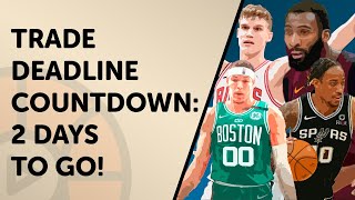 NBA Trade Deadline Countdown: DeMar DeRozan, Andre Drummond & Lauri Markkanen