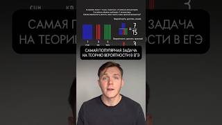 Самая популярная задача на теорию вероятности в ЕГЭ #математика #егэ #огэ #егэ2025 #егэматематика #f