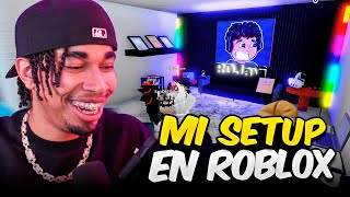 Reaccionando a mi Setup Real!! Pero en Roblox [RDJavi]