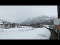 Flåm Railway Train Ride to Myrdal (4K)