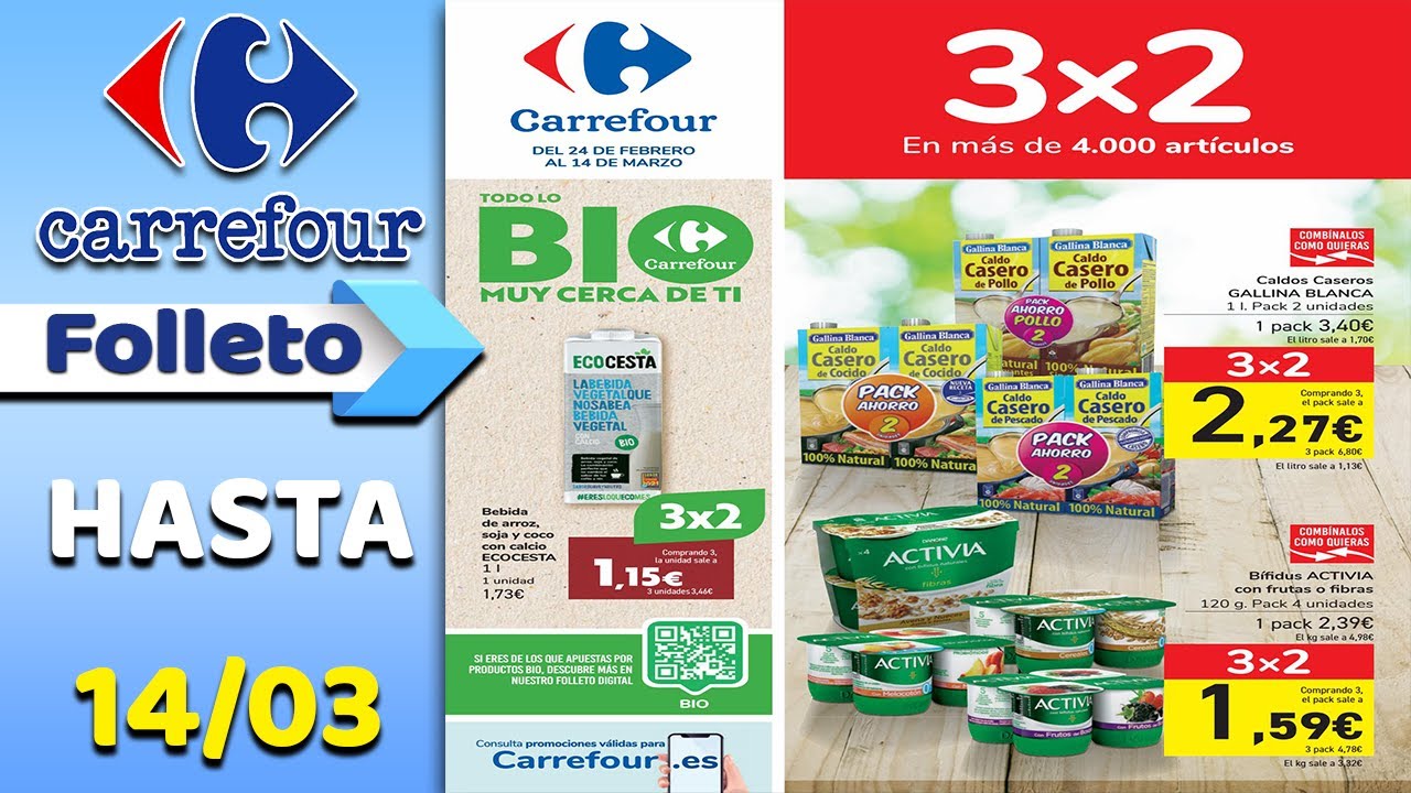 Carrefour Esta Semana Ofertas Validas Hasta El 14/03 🔥 Rebajas ...