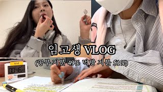 STUDY VLOG | 임고생 브이로그 | 스터디 브이로그 | 마라탕 | 먹방 | 스터디카페 | 생일파티