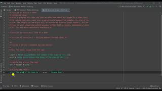 Data Deep Look | Python | Solution to Exercises | Two 2 | Area Of A Room