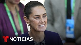 Claudia Sheinbaum le hace una sugerencia al presidente electo de Estados Unidos | Noticias Telemundo