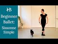 Beginner Ballet: Sissonne Simple | Tutorial