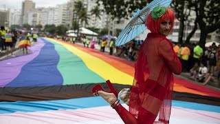 LGBTQ+ Pride parade returns to Rio de Janeiro after two-year hiatus because of COVID-19