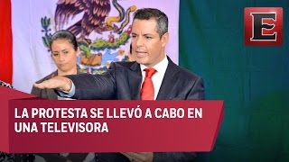 Alejandro Murat rinde protesta como gobernador en Oaxaca