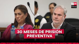 Mauricio Fernandini y Sada Goray: PJ dictó 30 meses de prisión preventiva por caso Fondo Mi Vivienda