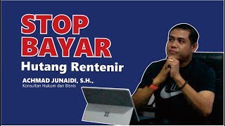 Stop Bayar Hutang Rentenir