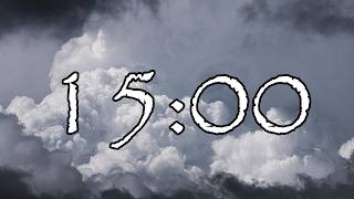 15 Minute Timer | Sky Clouds | NO Music