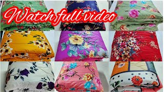 এ সি কাঁথা এবং শীতের জন্য কম্ফোর্টার।।#bedsheets #onlineshopping #bangladesh#wholeseller #bd