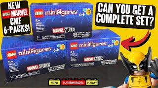 Can You Get a COMPLETE Set of LEGO Marvel CMFs With These 6-Packs?