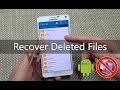 How to Recover Deleted Files From Android Phone