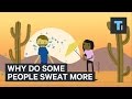 Why do some people sweat more Why do some people sweat more