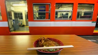 [23:50→5:00] Riding Japanese Night Train 😪🛌 | Gakunan Railway in Shizuoka Japan