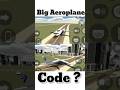 Big Aeroplane Driving 🤑 Cheat Code Indian Bikes Driving new update #shorts #rohitgamingstudio