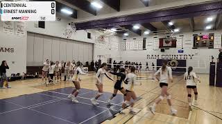 EMHS Jr Girls Volleyball vs Centennial - CITY FINAL