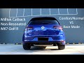 Milltek Catback Non Resonated VW Golf MK7 R Revving in Comfort/Normal VS Race Mode