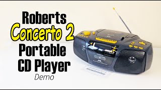 SOLD - Roberts Concerto 2 Portable CD DAB Radio