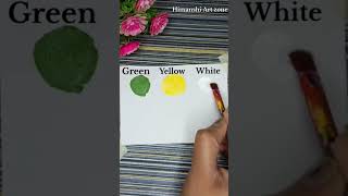 how to make olive green colour | color mixing #shorts #youtuber #viral #art #satisfying #video #mix