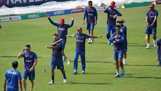 Afghanistan team 1st practice session in Lahore |