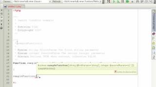 PHPEdit Code hint tutorial