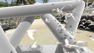 Flocking Birds - TouchDesigner
