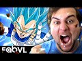 THE BEST VEGETA RAP EVER!! | Kaggy Reacts to Vegeta Rap Song - Never Fall Apart | FabvL