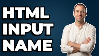 Where Should The Name Attribute Be Placed In HTML Input?