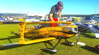 The ULTIMATE Aerobatic 190cc Giant Scale Rc Biplane Airshow