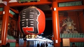 浅草雷門の風神、雷神像